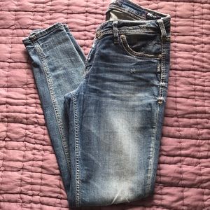 Silver Jeans Co. Aiko Mid Super Skinny Jeans